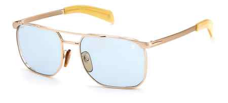 David Beckham DB 7048/S Sunglasses, 0J5G GOLD