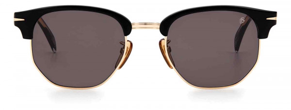 David Beckham DB 1002/S Sunglasses, 02M2 BLK GOLD