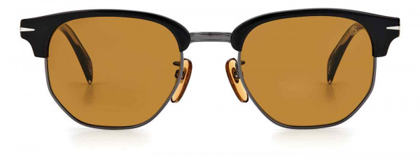 David Beckham DB 1002/S Sunglasses, 0807 BLACK