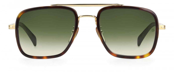 David Beckham DB 7002/S Sunglasses, 006J GOLD HAVN