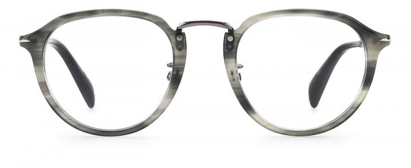 David Beckham DB 1014 Eyeglasses, 02W8 GREY HORN