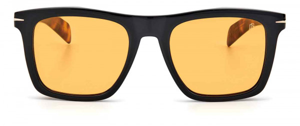 David Beckham DB 7000/S Sunglasses, 0WR7 BLK HAVAN