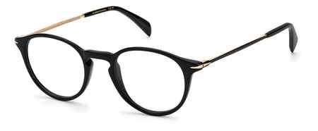 David Beckham DB 1049 Eyeglasses, 0807 BLACK
