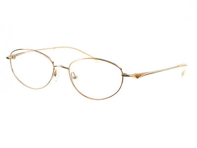 Amadeus AL21 Eyeglasses, Light Brown/ Gold