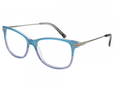 Amadeus A1021 Eyeglasses, Blue Fade Gray
