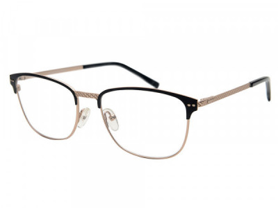 Amadeus A1014 Eyeglasses, Matte Gold With Black