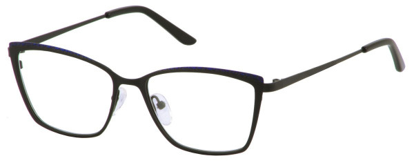 Elizabeth Arden EA 1228 Eyeglasses, 1-BLACK MATTE