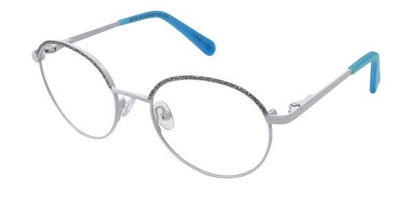 Hello Kitty HK 328 Eyeglasses, 3-SILVER
