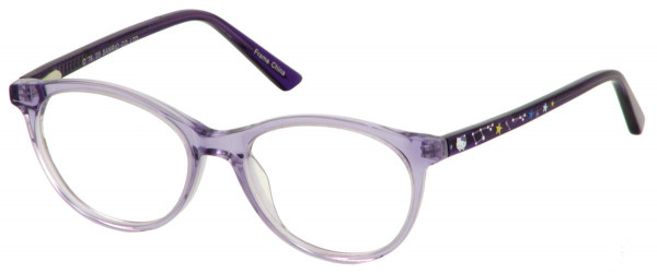 Hello Kitty HK 322 Eyeglasses, 1-PURPLE