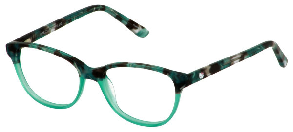 Hello Kitty HK 313 Eyeglasses, 3-BLUE MULTI