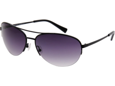 Heat HS0222 Sunglasses, Black Frame With Dark Gray Fade Lens