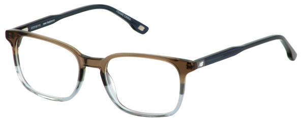 New Balance NB 4111 Eyeglasses, 4-BROWN GRADIENT/BLUE