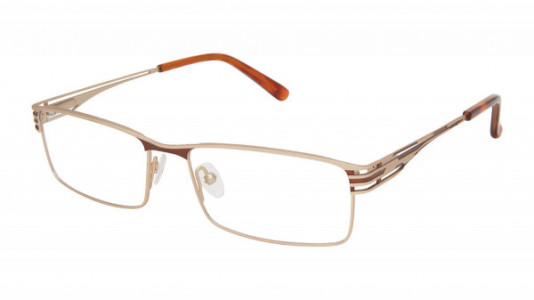 New Balance NB 522 Eyeglasses, 2-MATTE GOLD