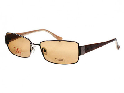 Heat HS0203 Sunglasses, Brown Frame With Brown Polarized Lens