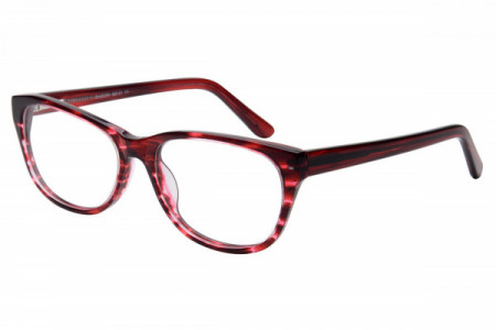 Baron BZ121 Eyeglasses, Striped Bordeaux