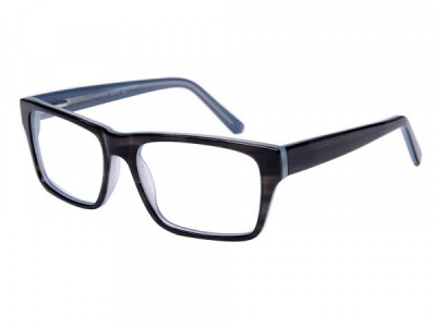 Baron BZ111 Eyeglasses, Striped Gray