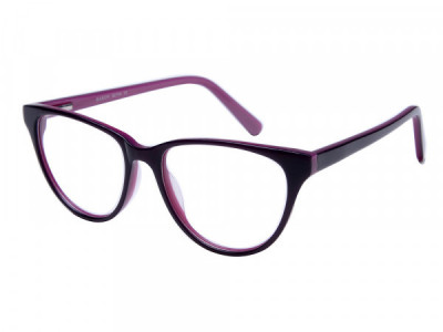 Baron BZ104 Eyeglasses, Purple Over Light Purple