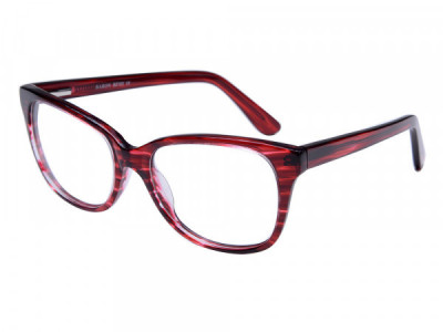 Baron BZ103 Eyeglasses, Striped Red