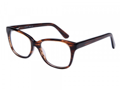 Baron BZ103 Eyeglasses, Striped Brown