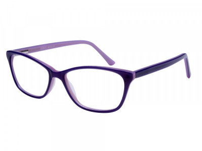 Baron BZ101 Eyeglasses, Purple Over Light Purple