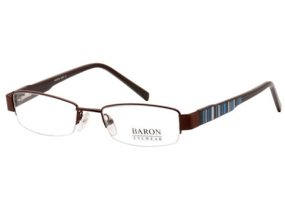 Baron 5253 Eyeglasses, Dark Brown