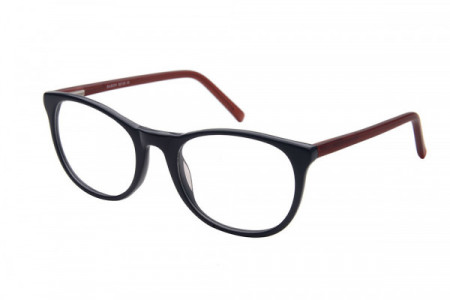 Baron BZ135 Eyeglasses, Matte Gray With Brown Temple