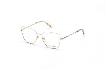 William Morris WM50190 Eyeglasses, WHITE/GOLD (C2)