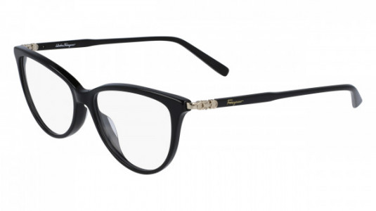 Ferragamo SF2870 Eyeglasses, (001) BLACK