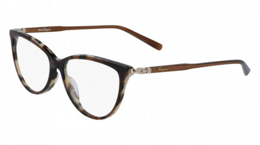 Ferragamo SF2870 Eyeglasses, (296) MACULATE BROWN
