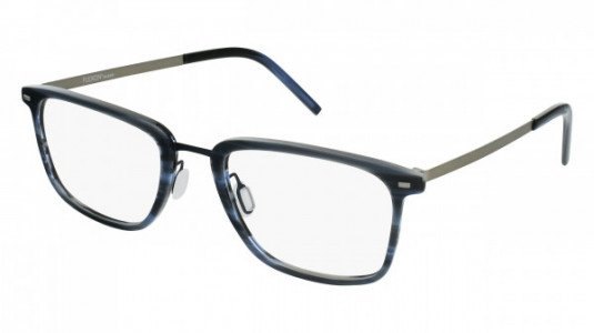 Flexon FLEXON B2023 Eyeglasses, (441) BLUE HORN