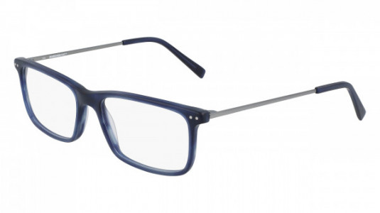 Marchon M-3010 Eyeglasses, (416) MATTE NAVY HORN