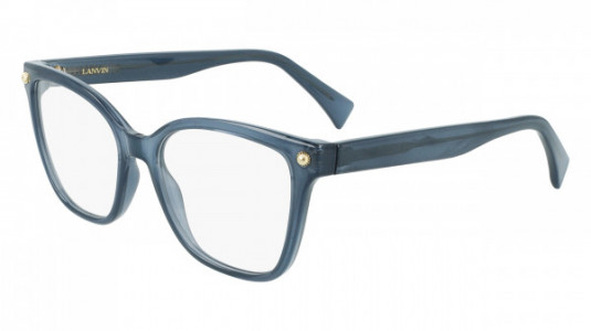 Lanvin LNV2606 Eyeglasses, (414) PETROL