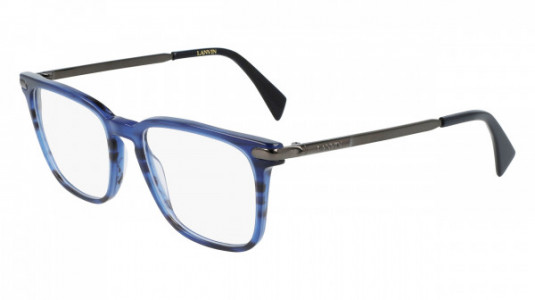 Lanvin LNV2608 Eyeglasses, (400) STRIPED BLUE