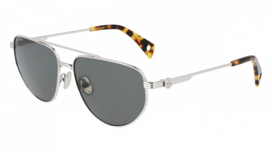 Lanvin LNV105S Sunglasses, (045) SILVER/GREEN