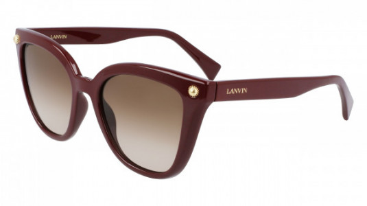 Lanvin LNV602S Sunglasses, (600) BURGUNDY