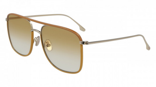 Victoria Beckham VB210SL Sunglasses, (771) HONEY