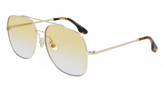 Victoria Beckham VB215S Sunglasses, (723) GOLD/HONEY