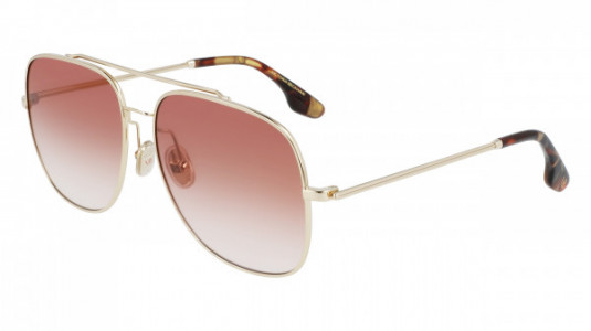 Victoria Beckham VB215S Sunglasses, (725) GOLD/WINE
