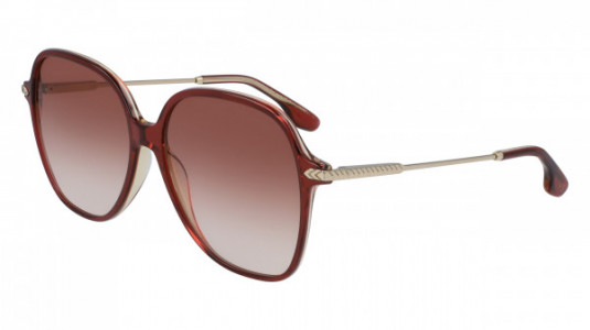 Victoria Beckham VB613S Sunglasses, (607) WINE/HONEY