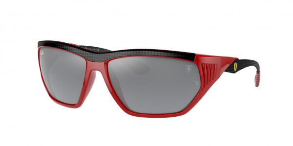 Ray-Ban RB8359M Sunglasses, F6636G RED (RED)