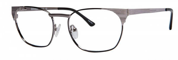 Scott & Zelda SZ7464 Eyeglasses, Gunmetal/Black