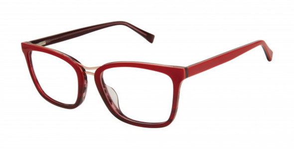 gx by Gwen Stefani GX080 Eyeglasses, Red (RED)