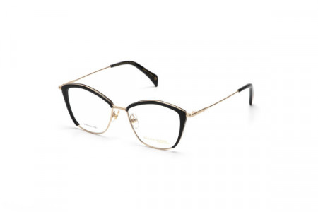 William Morris WMBLROXANNE Eyeglasses, BLACK/GOLD (C1)