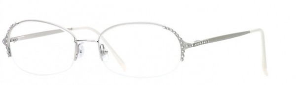 Laura Ashley Alyssa Eyeglasses, Silver