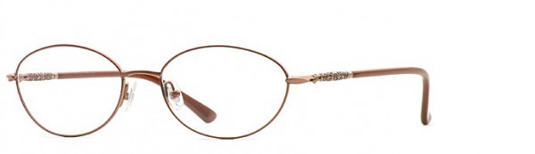 Laura Ashley Naomi Eyeglasses, Brown Rose
