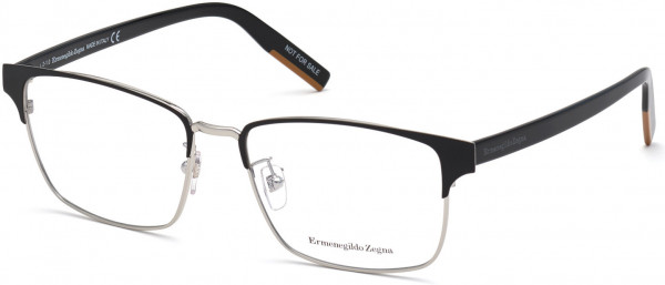 Ermenegildo Zegna EZ5212-D Eyeglasses, 001 - Shiny Black