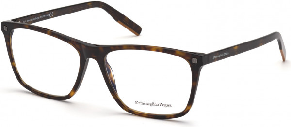 Ermenegildo Zegna EZ5215 Eyeglasses, 52A - Dark Havana