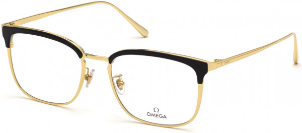 Omega OM5018-H Eyeglasses, 005 - Black/other