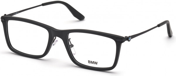 BMW Eyewear BW5020 Eyeglasses, 002 - Matte Black