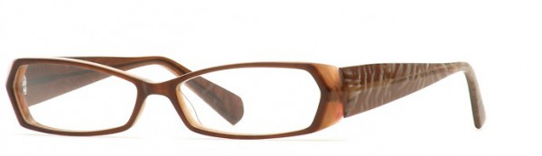 Carmen Marc Valvo Grable Eyeglasses, Cocoa Brulee
